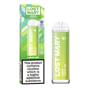 LOST MARY QM600 Disposable Vape – Lemon Lime